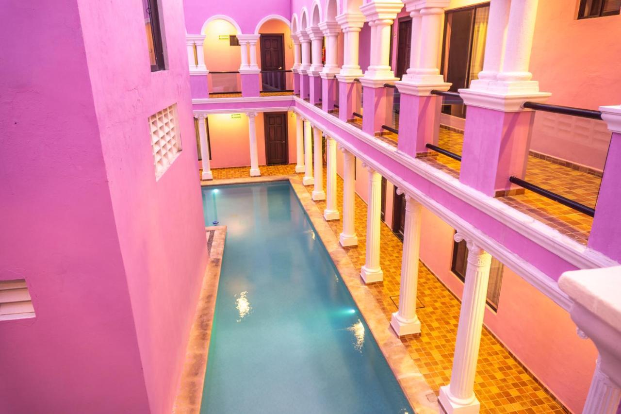 Hotel Lavanda Cas Merida Mérida Exterior foto The interior of the hotel